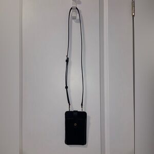 Michael Kors Saffiano Leather Smartphone Crossbody Bag